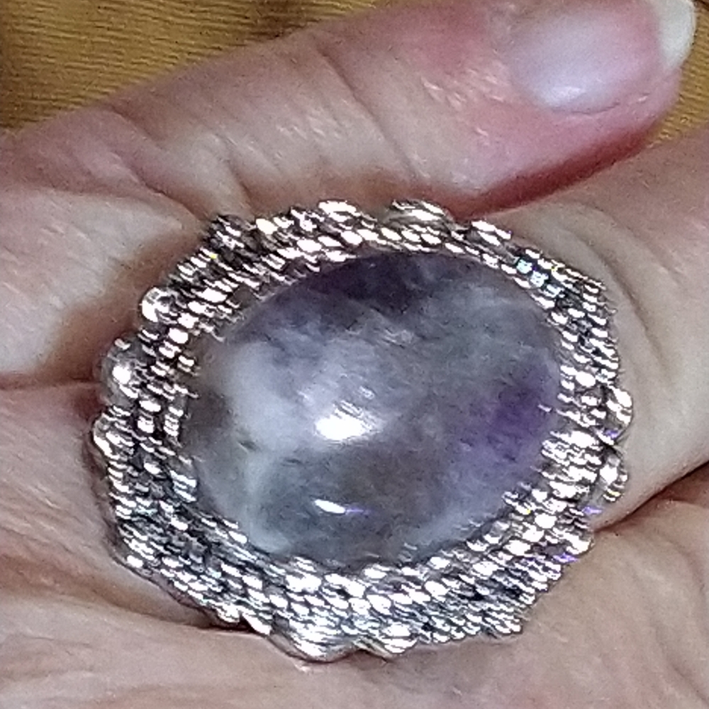 NWT-DREAM AMETHYST STERLING RING(S) /*BOTH SIZE 8*)